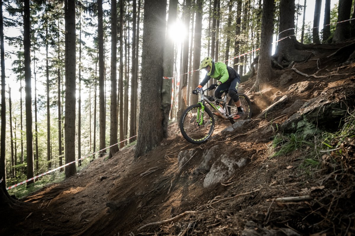 Parking on Kona Enduro Race Špičák 2021